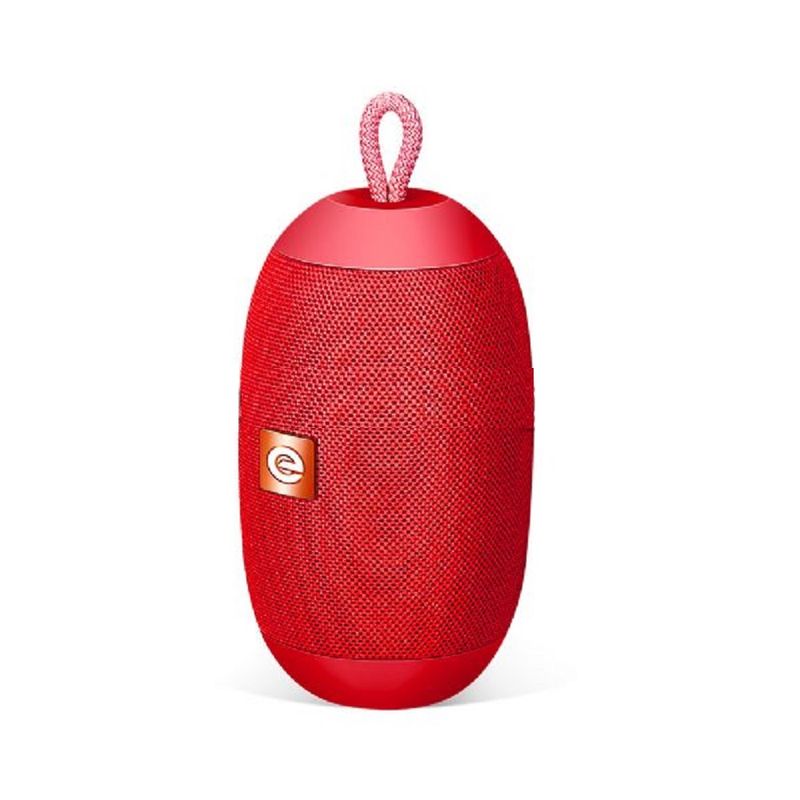 caixa-de-som-oval-speaker-exbom-vermelha