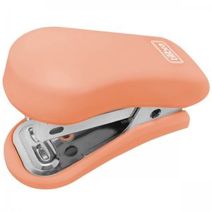 Grampeador Mini Tilibra Salmao 26/6 12 Folhas Com Extrator