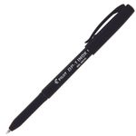 caneta-esferografica-pilot-super-grip-inox-preta-aberta