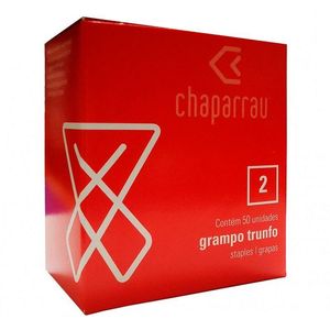 Grampo Trunfo N°2 Caixa Com 50 Und