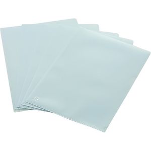 Pasta L Lolipop A4 5 Unid Azul Pastel Plascony