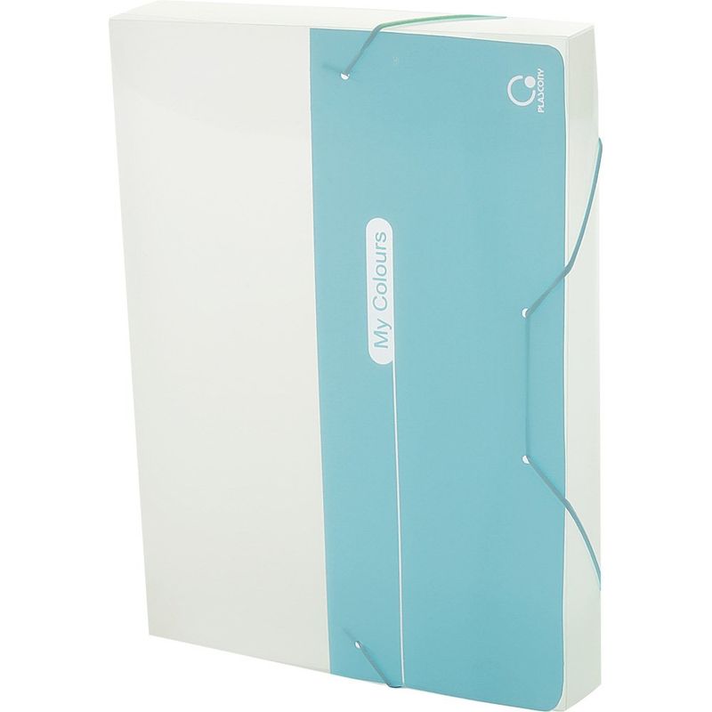 pasta-aba-elastico-a4-dorso-4cm-my-colours-azul-plascony-a40mc-az