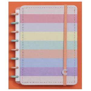 Caderno Inteligente Arco-Íris Pastel Grande