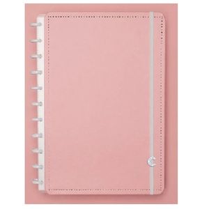 Caderno Inteligente Rose Pastel Grande