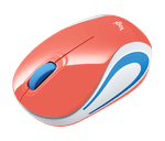Mini-Mouse-Sem-Fio-Logitech-M187-Coral-