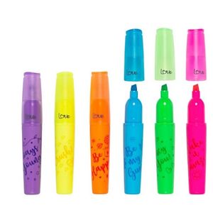 Marca Texto Fluorescente Cores Sortidas Molin