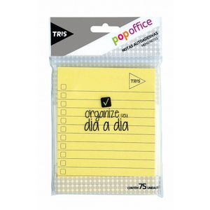 Nota Autoadesiva Pop Office Memo Note 100x125mm 75F Tris