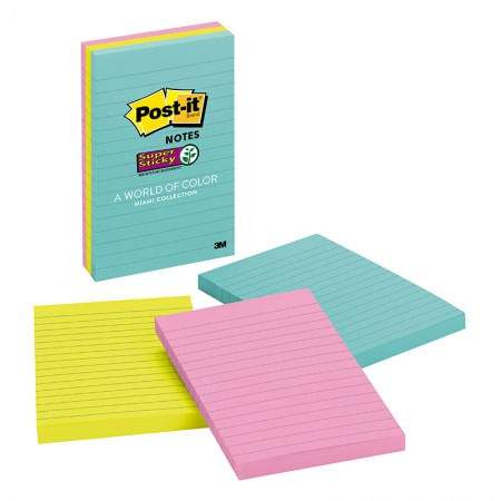 bloco-post-it-660-pautado-135fls-neon-sortido-3m