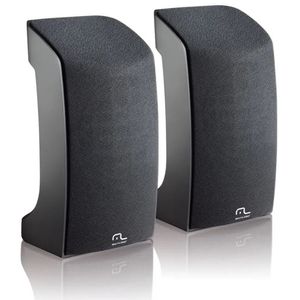 Caixa De Som 2.0 1W USB Preta Multilaser