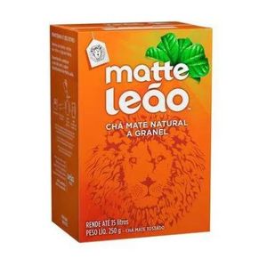 Chá Matte Natural A Granel 250g Leão