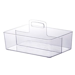 Organizador Diamond C/ Alça 33x22x18cm Cristal Paramount