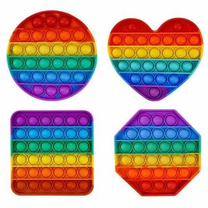 Pop It Fidget Toys Brinquedo Anti Stress Sensorial Colorido 1un
