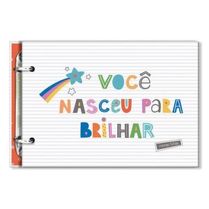 Porta-Fichas Frases Coloridas 50f Fina Ideia 2456