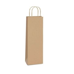 Sacola Para Garrafa Kraft 36x8,5x12cm Zagarollo