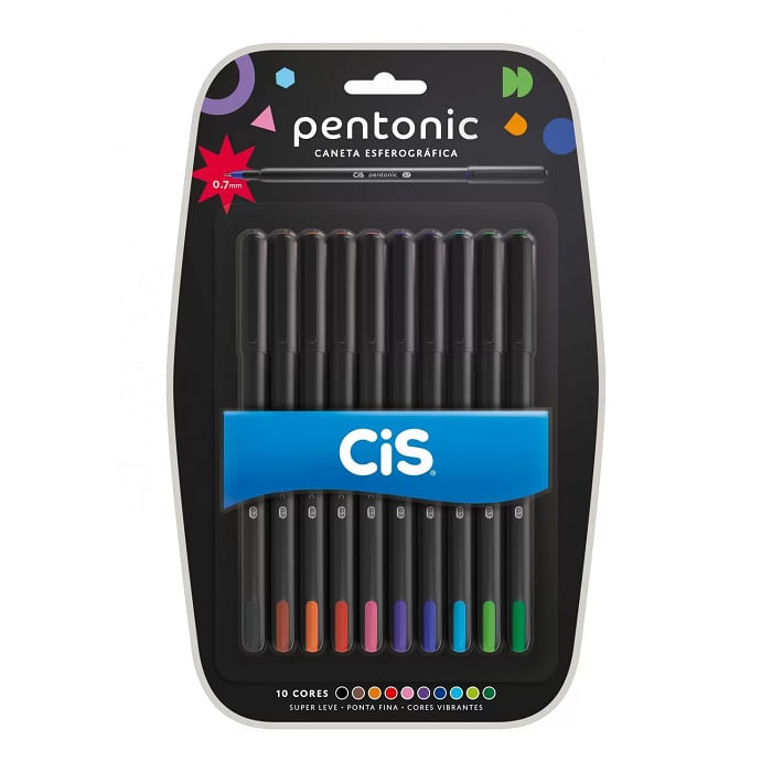 caneta-esferografica-pentonic-0.7mm-c-10-un-cis