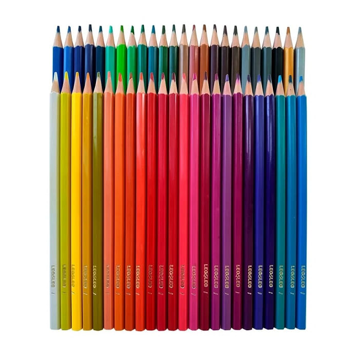 lapis-de-cor-resina-sextavado-48-cores-leo-leo