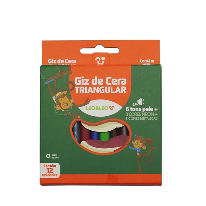 giz-de-cera-triangular-12-cores-leo-leo
