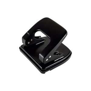 Perfurador De Metal 2 Furos 20 Folhas Preto Jocar Office