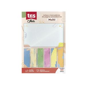 Bloco De Notas + Marcador De Página Autoadesivo Multi Tris 612348