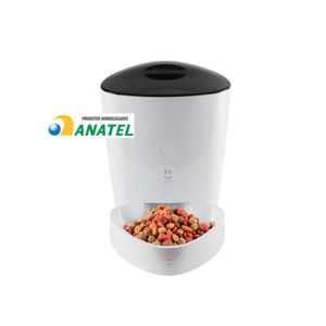 Alimentador Inteligente Wi-Fi Para Pets Geonav HIPETCOM