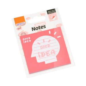 Bloco Smart Notes Frame Ideia 75x75mm Coral 30fls BA0902 BRW