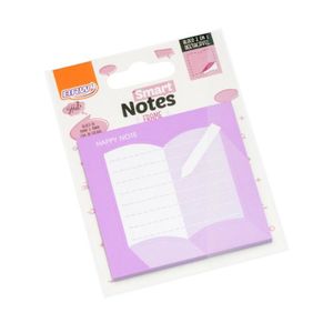 Bloco Smart Notes Frame Livro 75x75mm Lilás 30fls BA0900 BRW