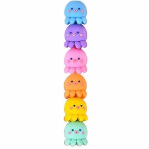 Mini Marca Texto Fofa Polvo 5 Cores MD-77