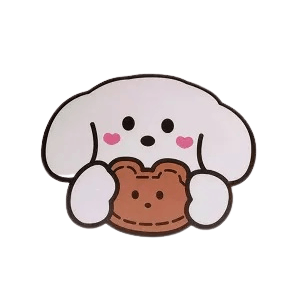 Mouse Pad Fofo Cachorro B-1122