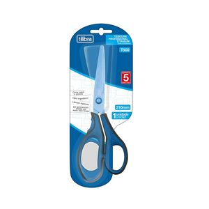 Tesoura Profissional 210mm Titanium T500 Azul Tilibra