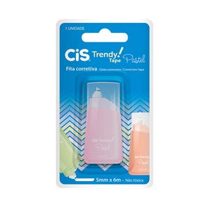 Fita Corretiva 5mmx6m Trendy Pastel Sortida Cis 1un