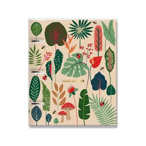 Caderno Argolado Love Garden 90F 12 Divisórias Fina Ideia 4771