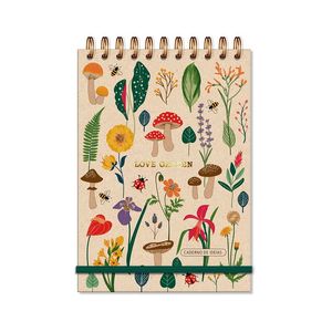 Caderno De Ideias Love Garden 80F 145x205mm Fina Ideia 3352