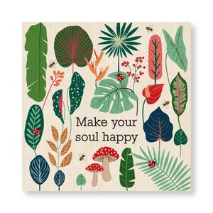 Quadrinho 20x20cm Love Garden Fina Ideia 5545