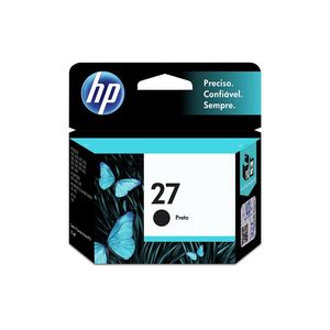 Cartucho HP 27 Preto Original (C8727AB) Para HP Deskjet 3848, 3743, 3744