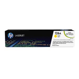 Toner HP 126A Amarelo Laserjet Original (CE312AB) Para HP Laserjet Pro M175a, M175nw, CP1025, M275