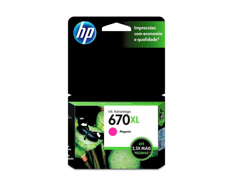 Cartucho-HP-670XL-Magenta