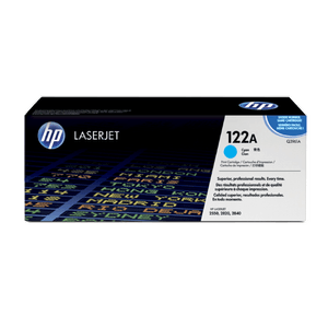 Toner HP 122A Ciano Laserjet Original (Q3961A) Para HP Laserjet 2550L, 2550LN, 2550N, 2820, 2830, 2840, 2840