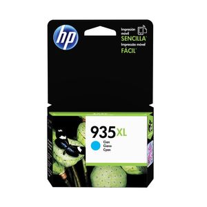 Cartucho HP 935XL Ciano Original (C2P24AB) Para HP Officejet 6830, 6230