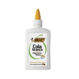 Cola Líquida Branca 90g Bic