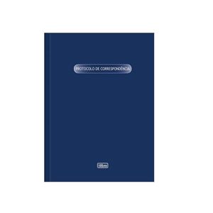 Livro Protocolo De Correspondência 52 Folhas Tilibra