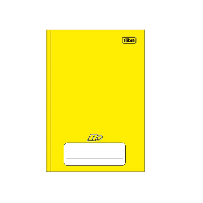 Caderno-Brochura-Capa-Dura-1-4-D--Amarelo-96-Folhas-Tilibra