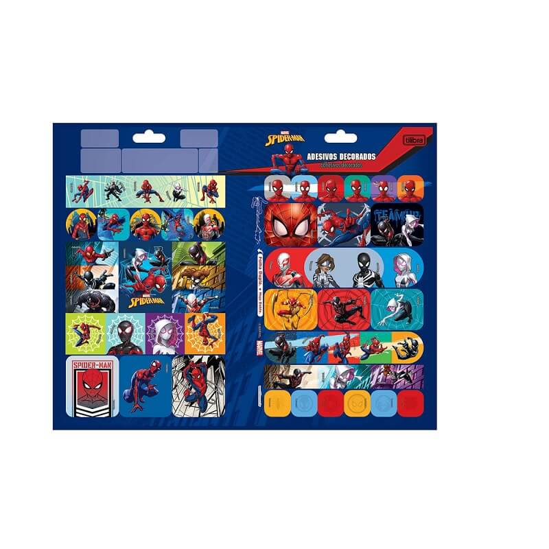 Adesivo-Decorado-Duplo-Metalizado-Spider-Man-Tilibra