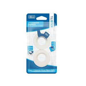 Fita Adesiva Invisível 12mmx18m Tilibra