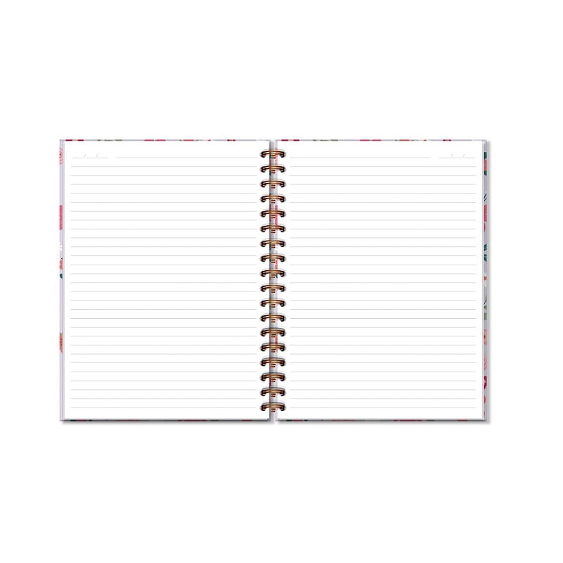 Caderno Colegial Borboletas 80f 175x235mm Fina Ideia