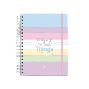 Caderno Smart Universitário 10 Matérias 80F Tira E Põe Enjoy DAC