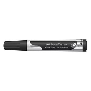 Pincel Marcador Quadro Branco Preto MQB/PR Faber-Castell