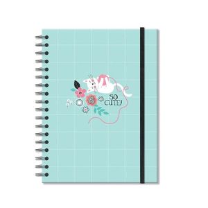 Caderno Colegial Gatos 96f 175x235mm Fina Ideia