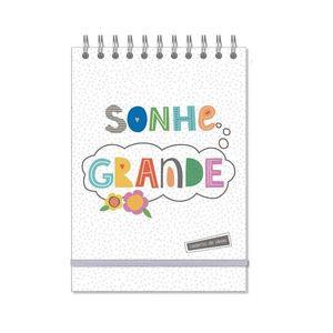 Caderno De Ideias Frases Coloridas 80F 145x205mm Fina Ideia