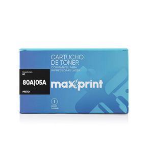 Toner Compatível Com HP 80A|05A Preto Maxprint