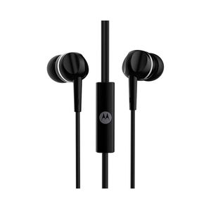 Fone De Ouvido Com Fio Motorola Earbuds 105 Preto